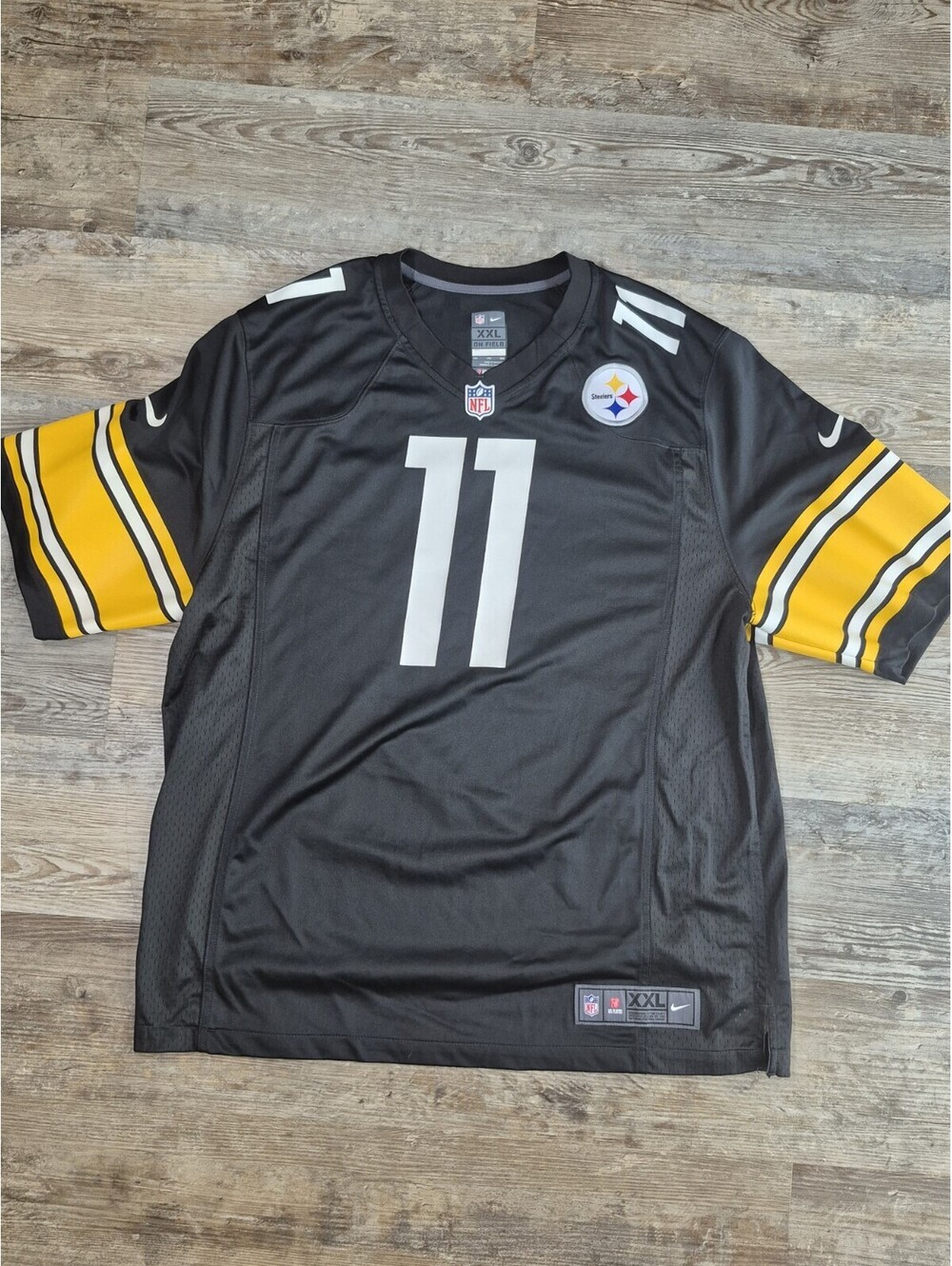 Pittsburgh Steelers Nike Chase Claypool Jersey XXL Men's Black Football NFL